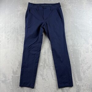 Vineyard Vines Performance Pants Men 28x30 Blue Golf Chino Stretch